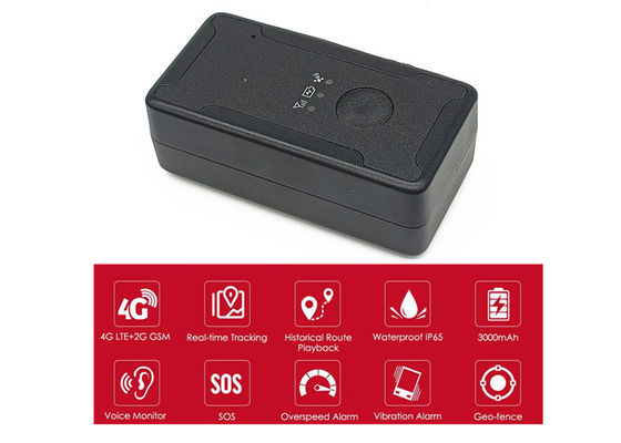 3000mAh 장치를 추적하는 소형 자석 GPS 추적자 4G 반대로 도둑질 자산 위치